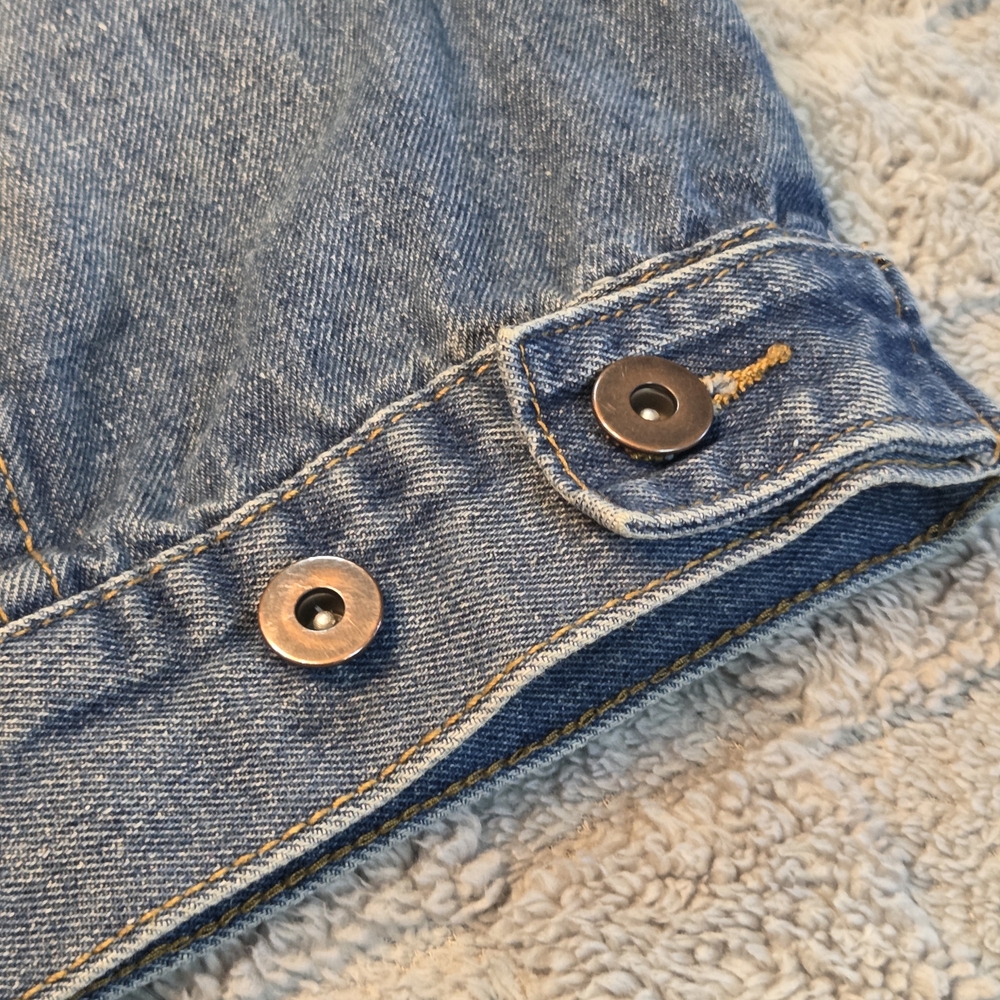 Holton Canvas Woman's XL Blue Jean Jacket - Picture 8 of 14